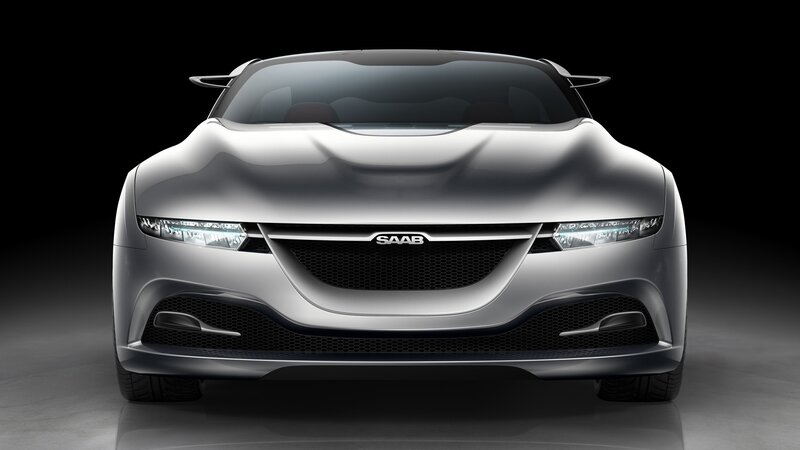 Saab concept car front view
