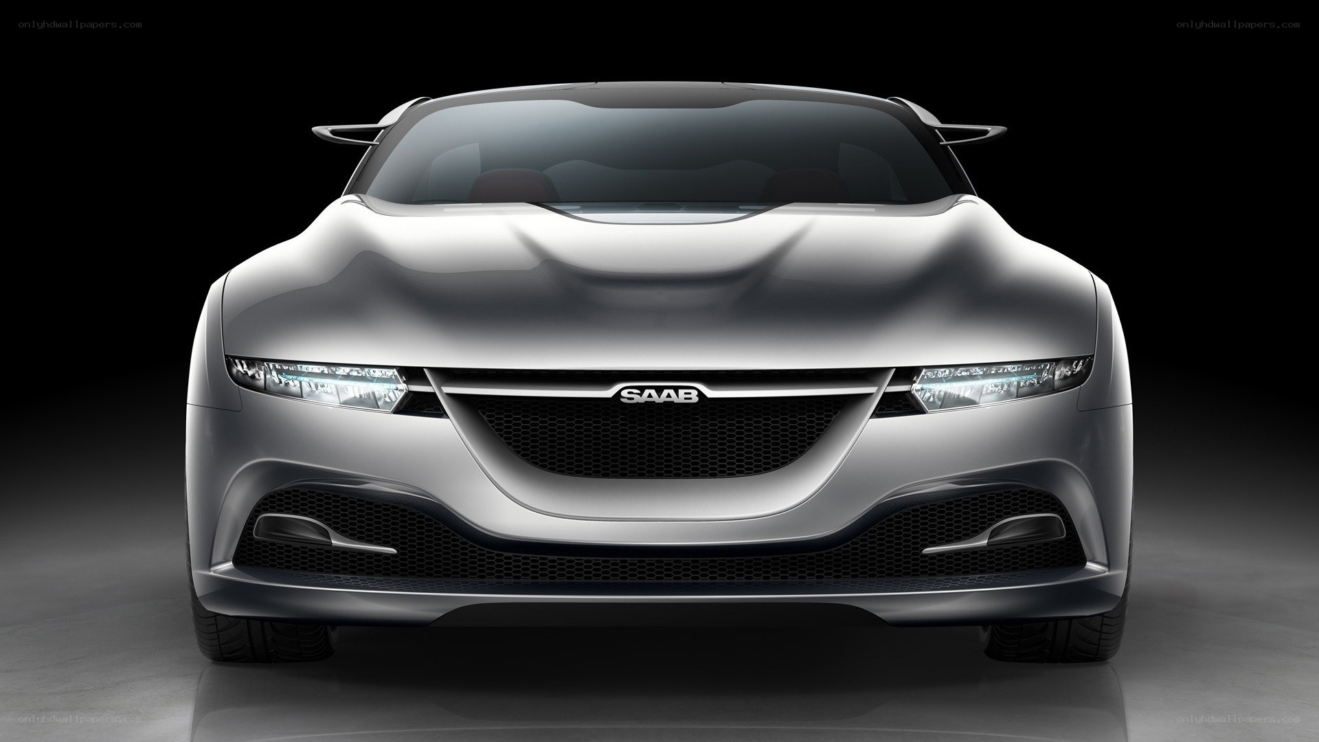 Saab concept car front view