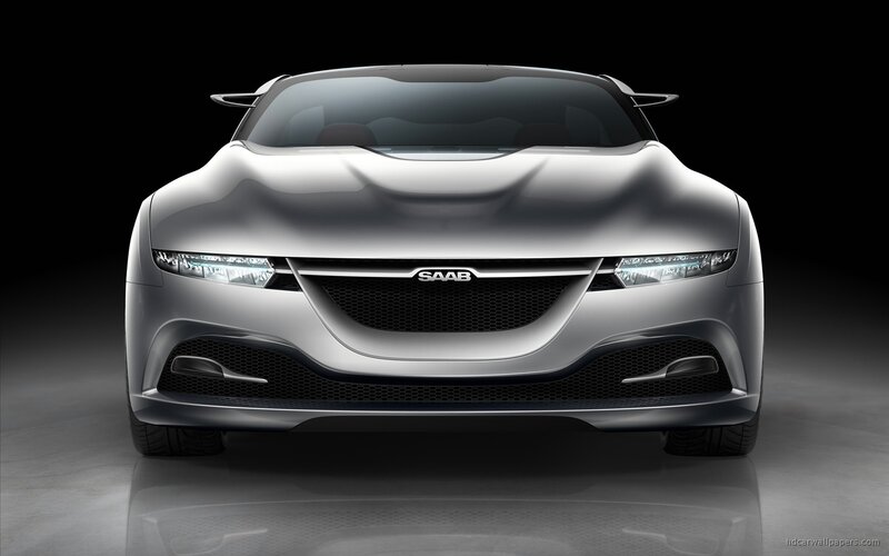 Saab concept car front view