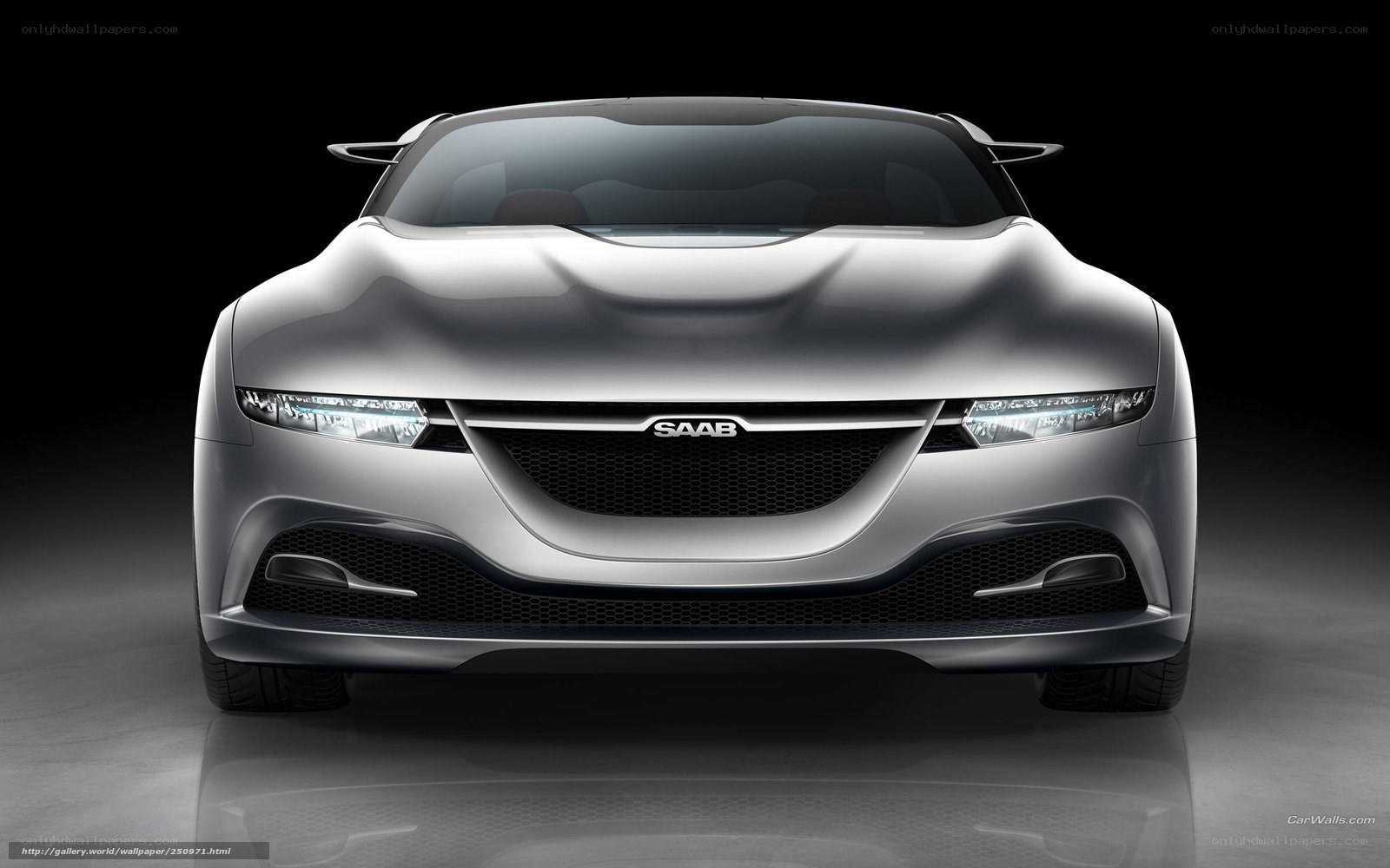 Saab concept car front view