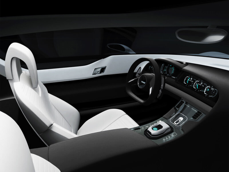 Saab concept car interior