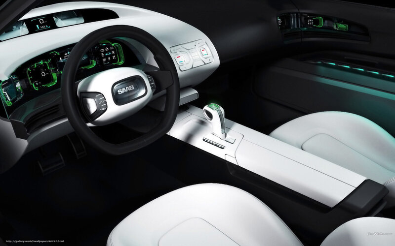 Saab concept car interior