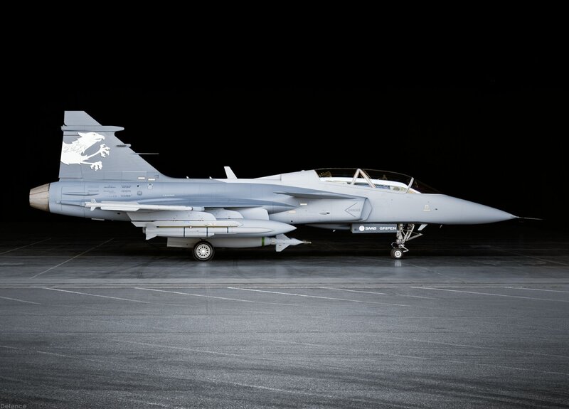 Saab Gripen fighter jet