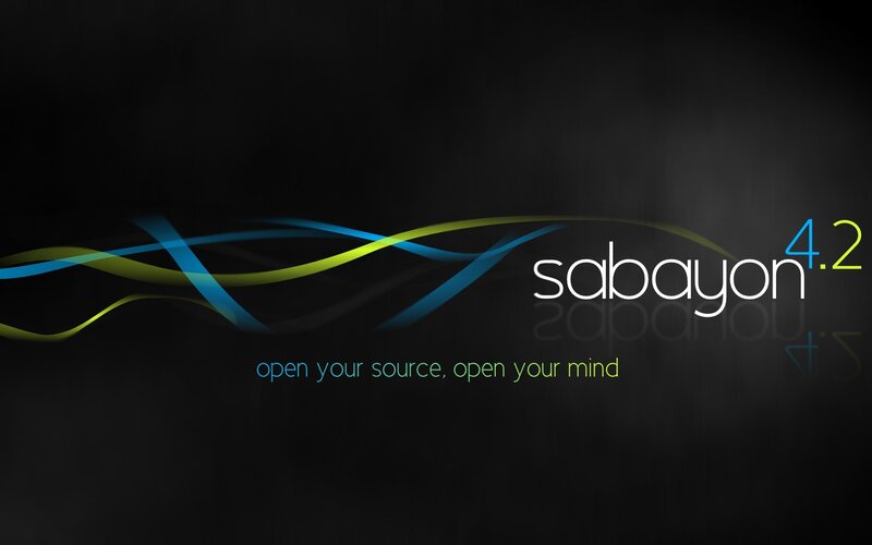 Sabayon Linux 4.2 promotional graphic