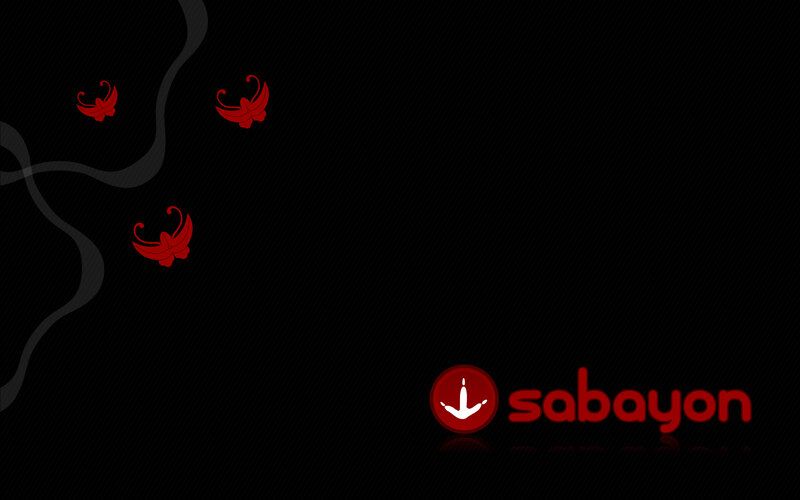 Sabayon Linux logo wallpaper