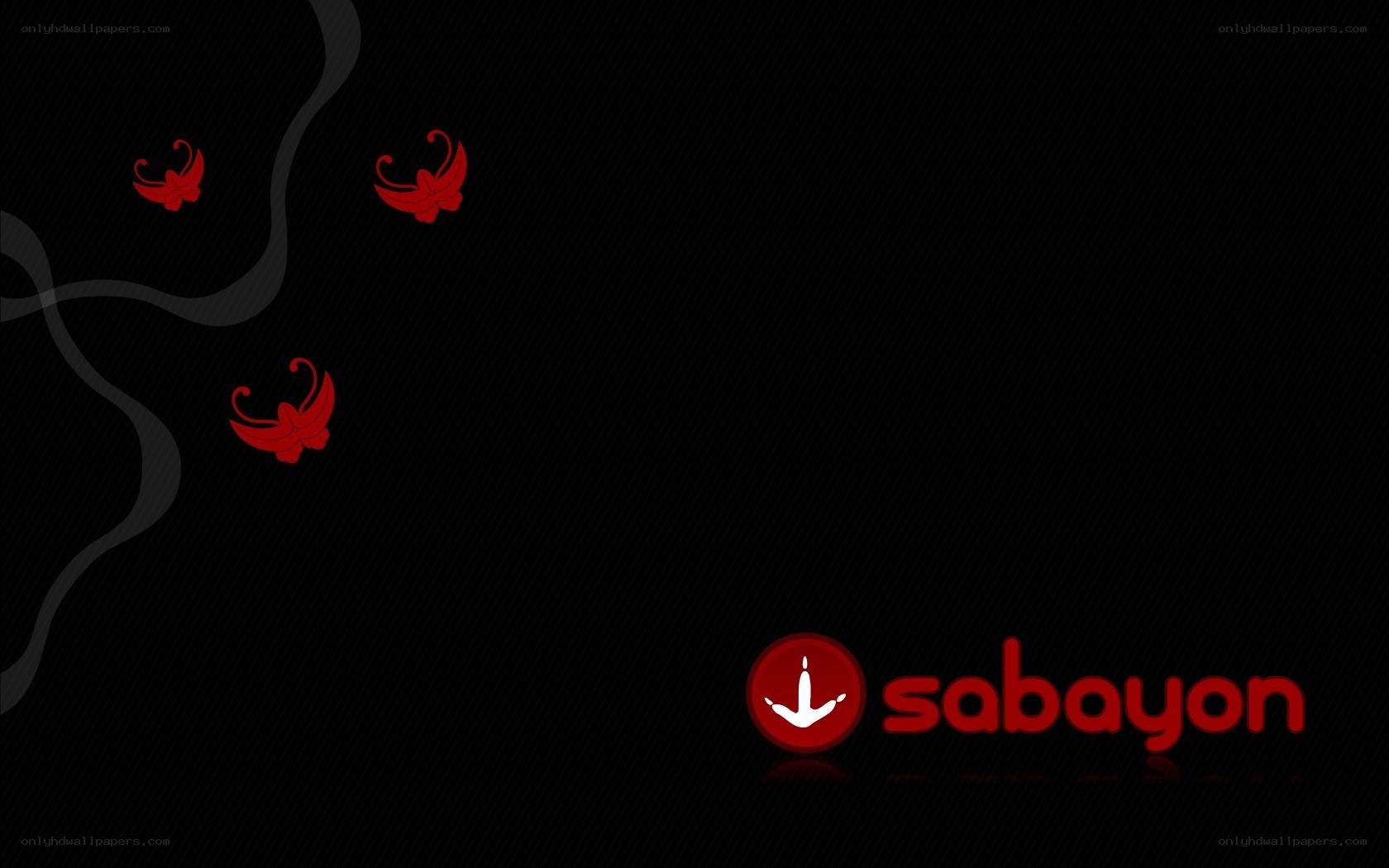 Sabayon Linux logo wallpaper