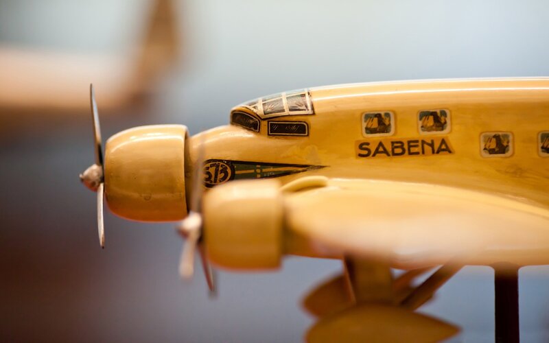 Sabena airplane model