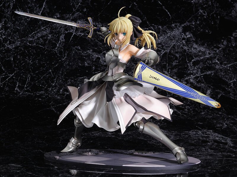 Saber action figure pose