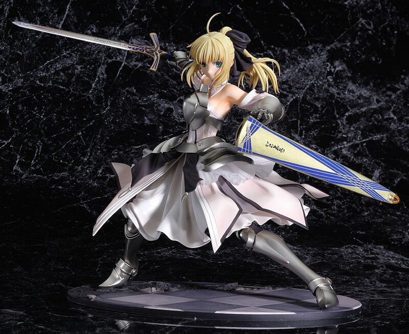 Saber action figure pose