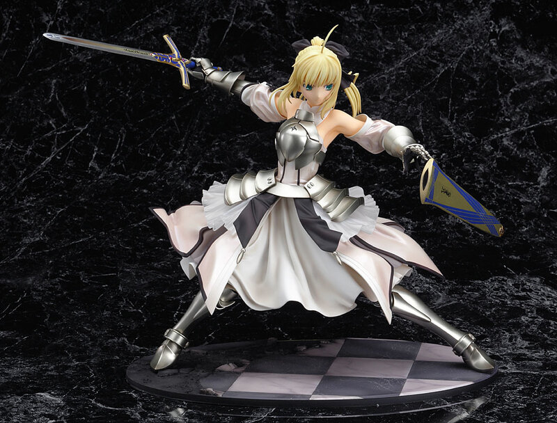 Saber action figure pose
