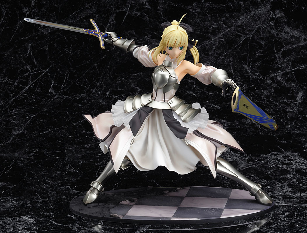Saber action figure pose