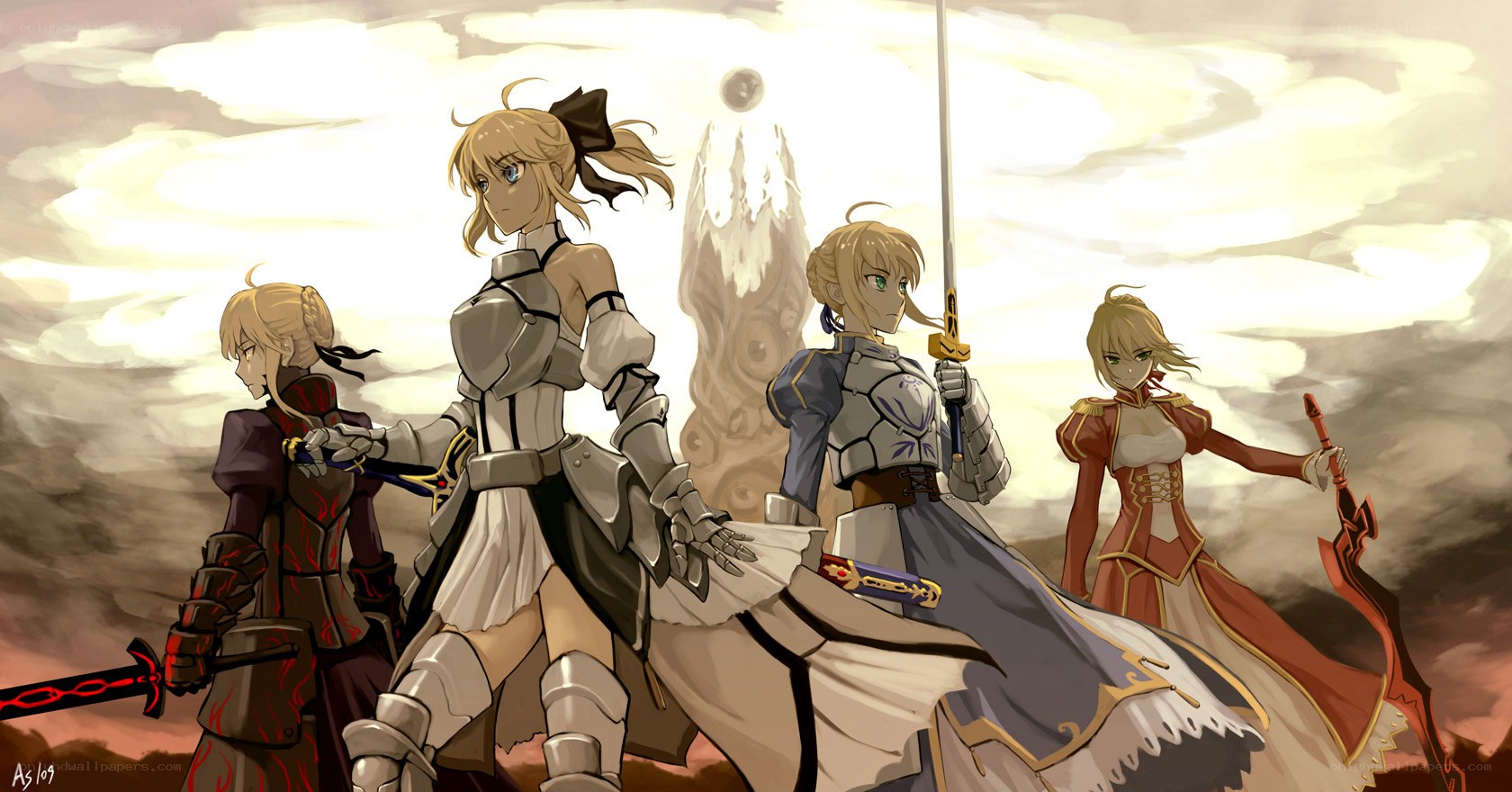 Saber and her avatars