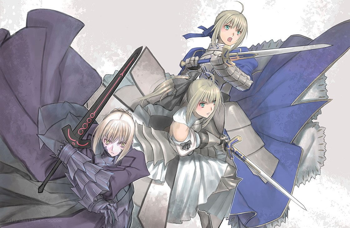 Saber and her avatars
