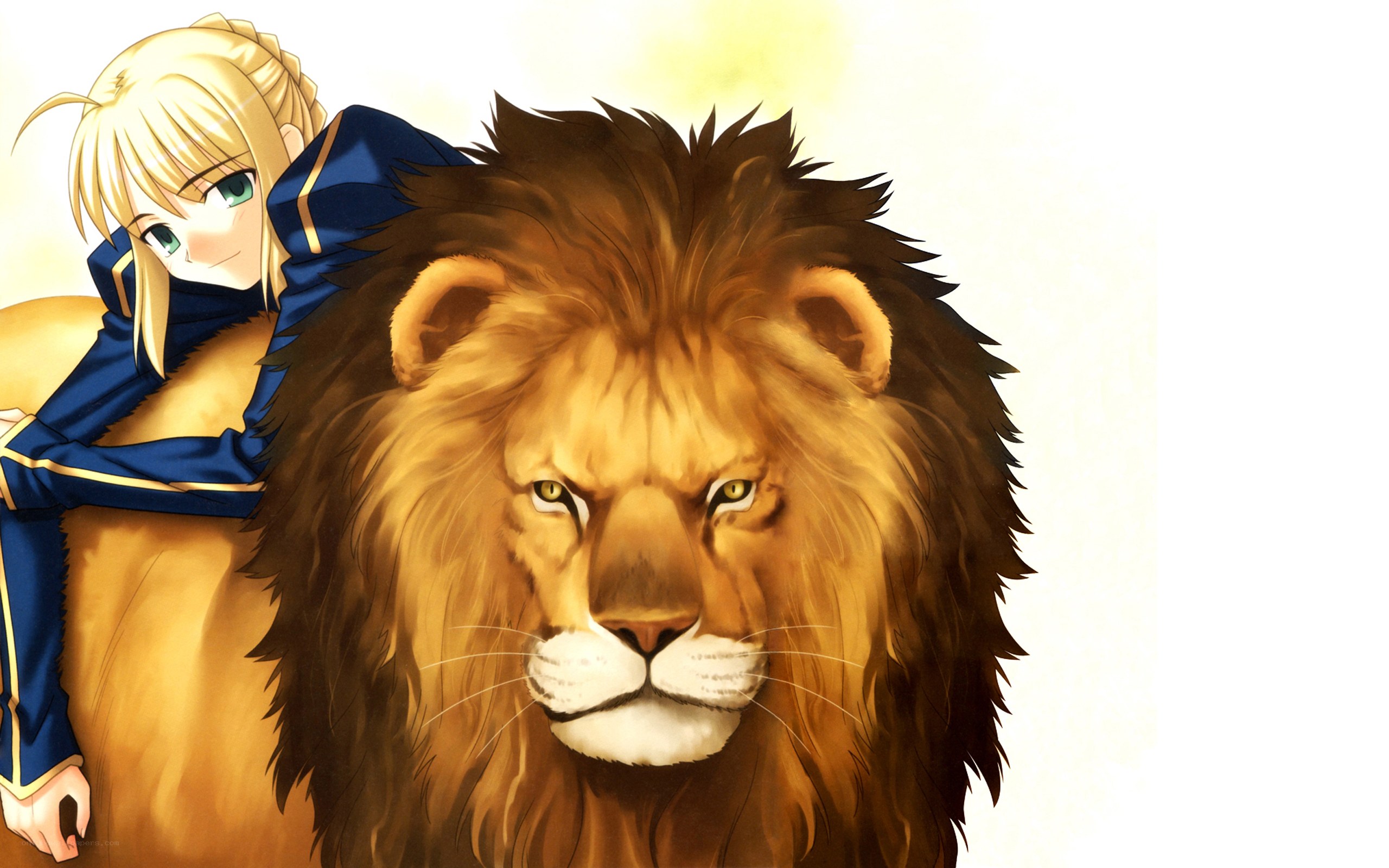 saber and lion companion