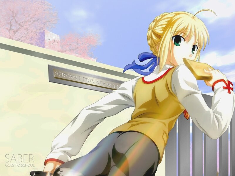 Saber at school