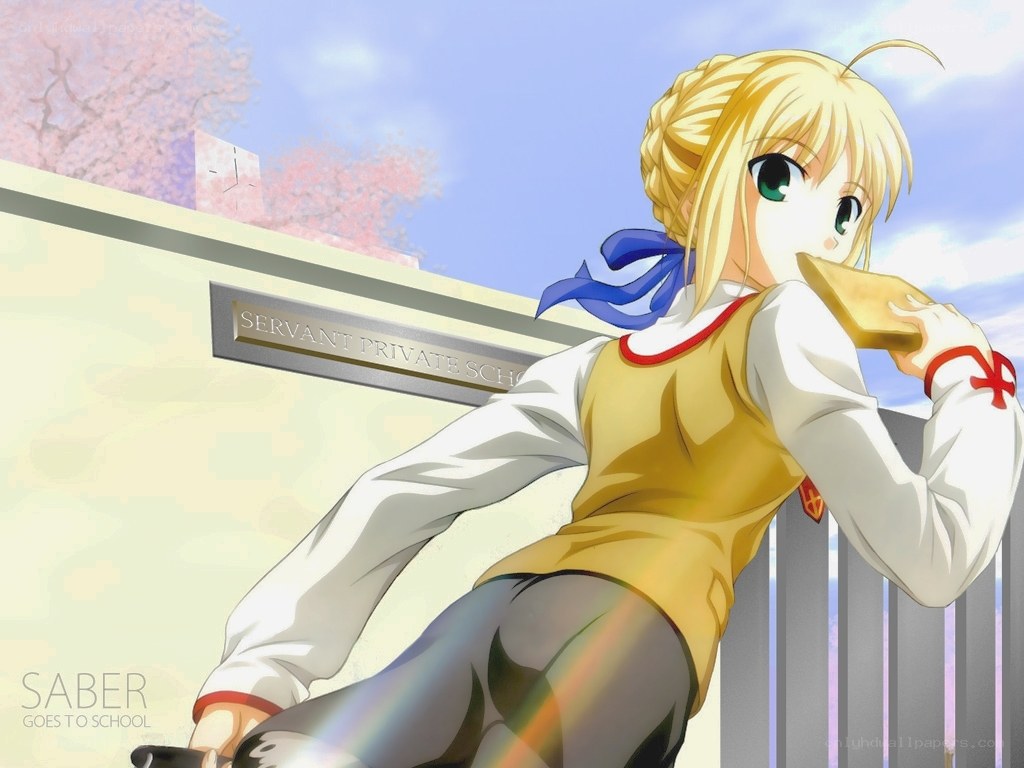 Saber at school