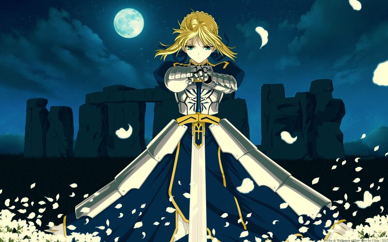 Saber at Stonehenge