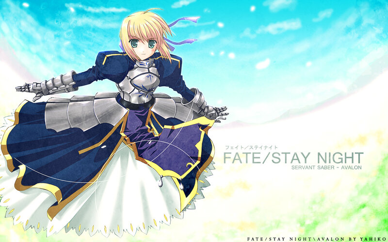 Saber Avalon from Fate/Stay Night