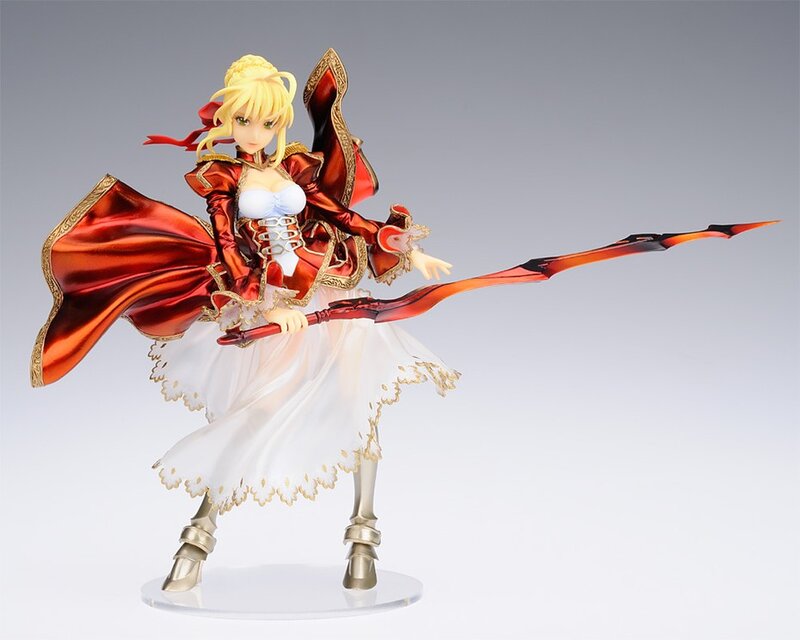 Saber figure with lance