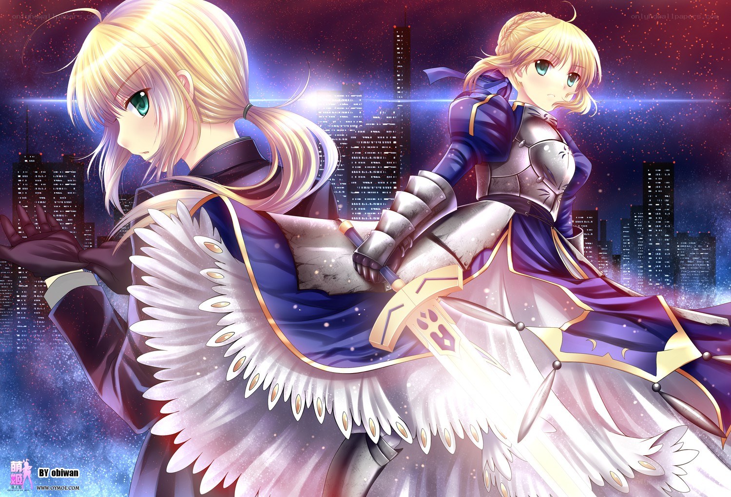 Saber from Fate series