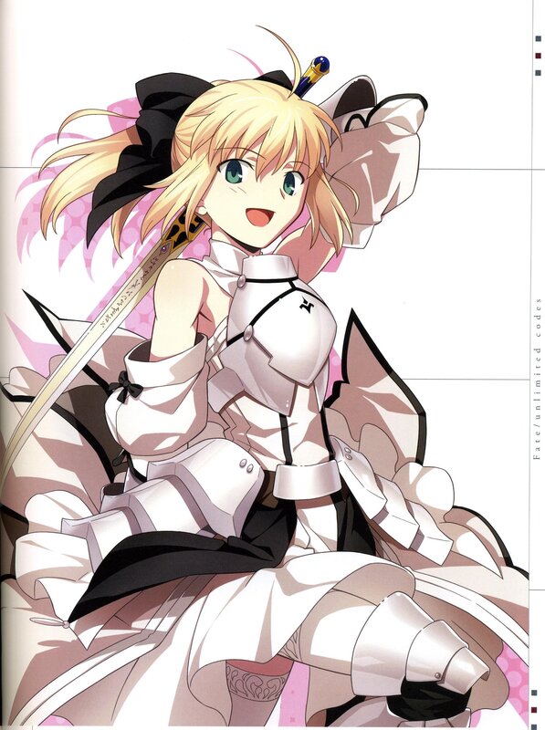 Saber from Fate series