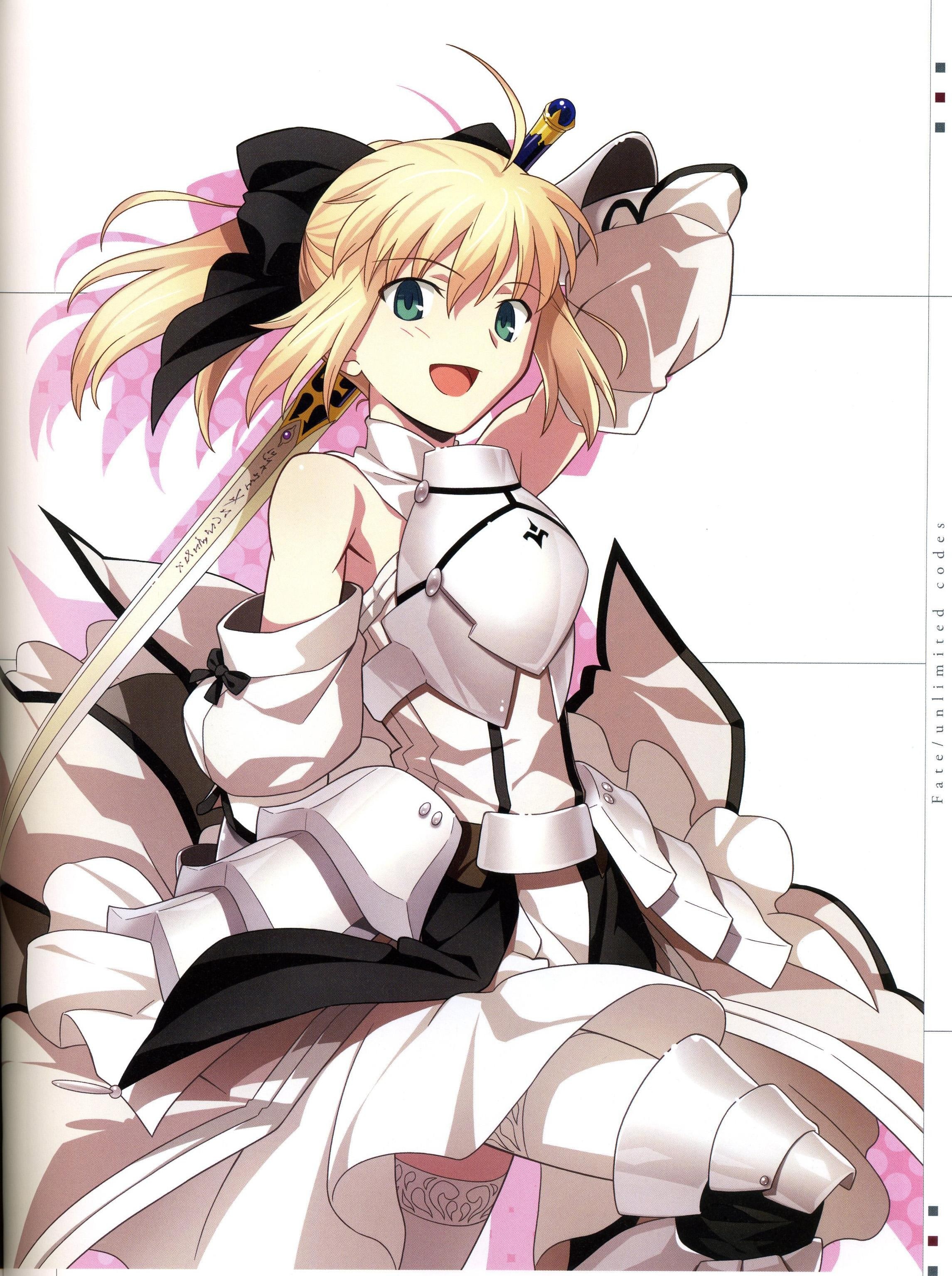 Saber from Fate series