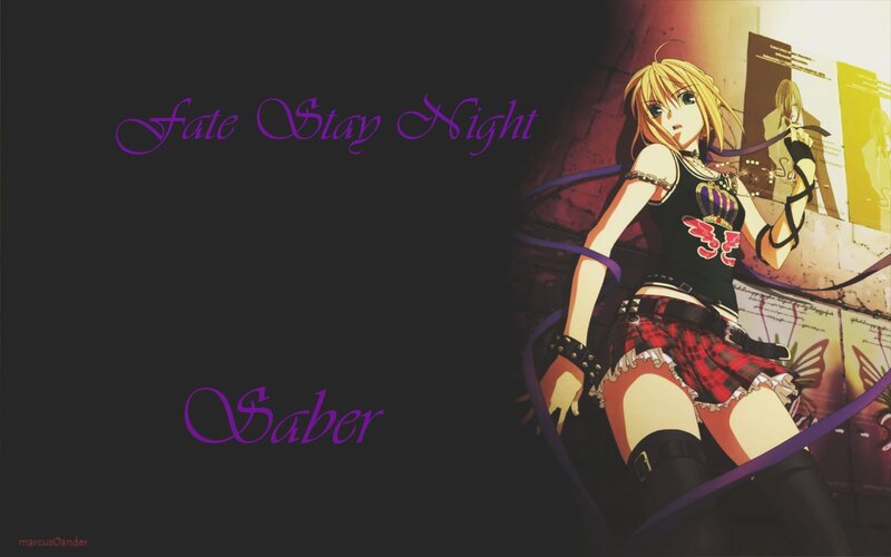Saber from Fate Stay Night