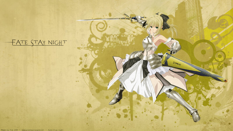 Saber from Fate Stay Night