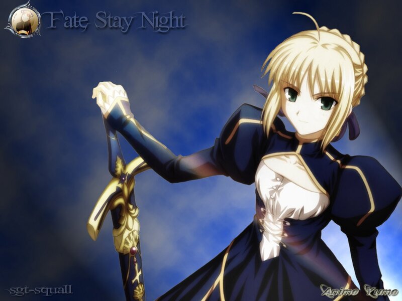 Saber from Fate Stay Night