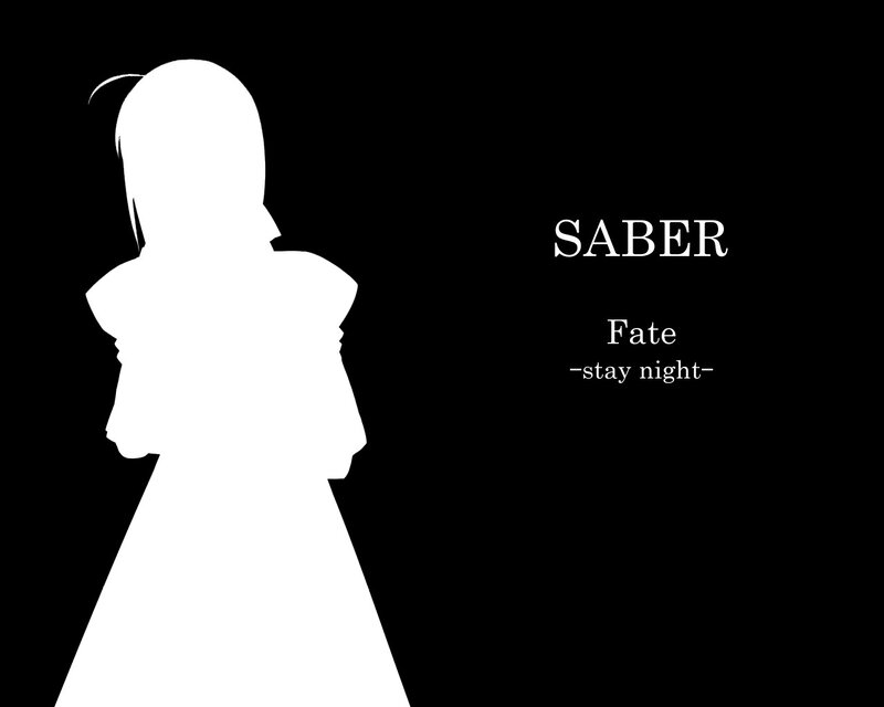 Saber from Fate stay night