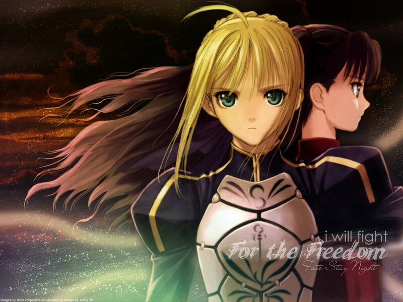 Saber from Fate Stay Night