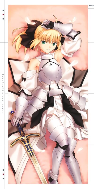 Saber from Fate/Unlimited Codes