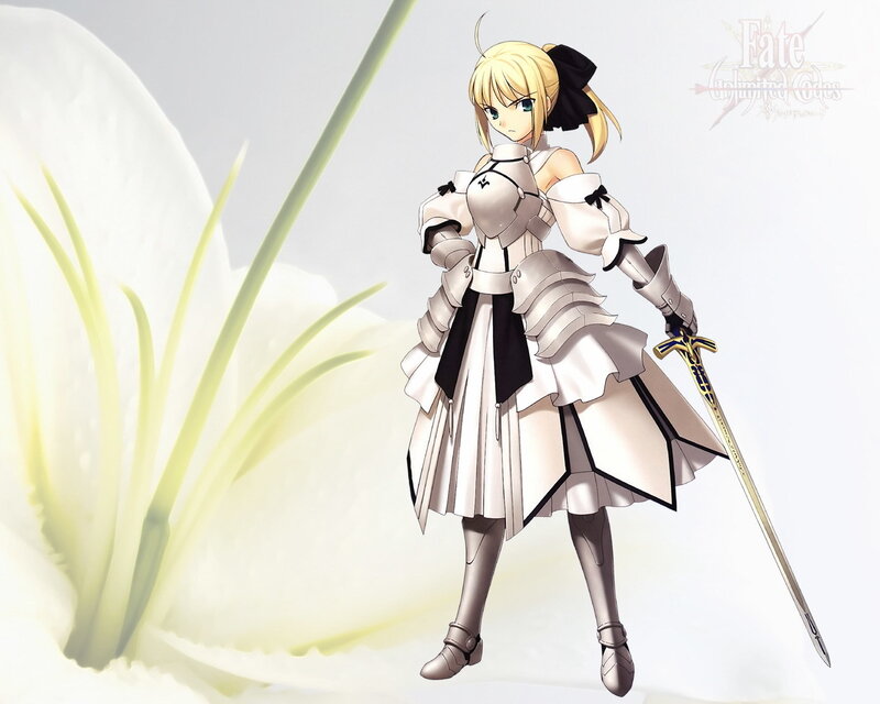 Saber from Fate Unlimited Codes
