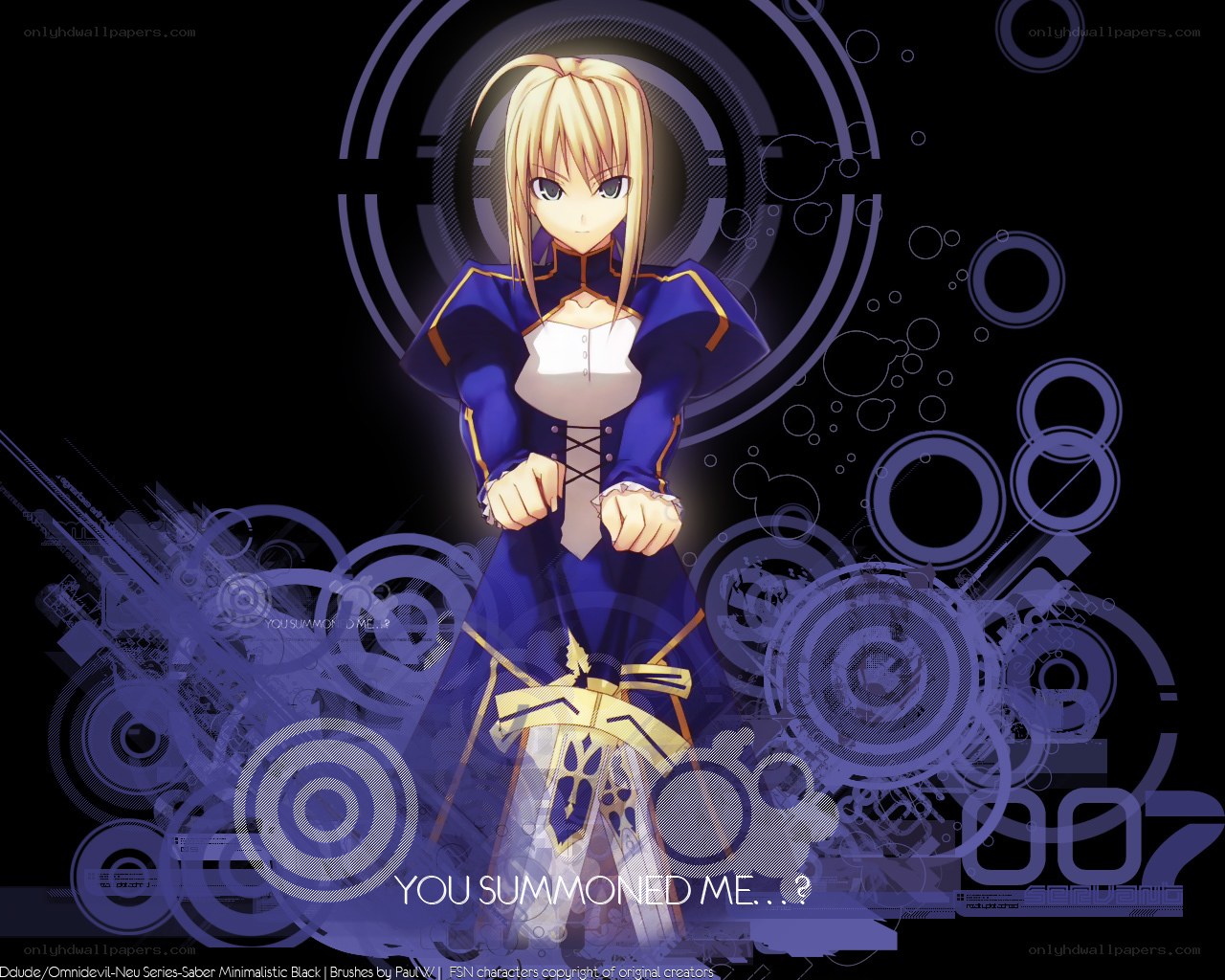Saber from Fate/Zero