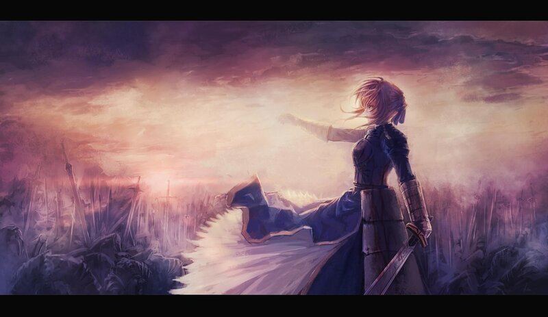 saber in a field of swords