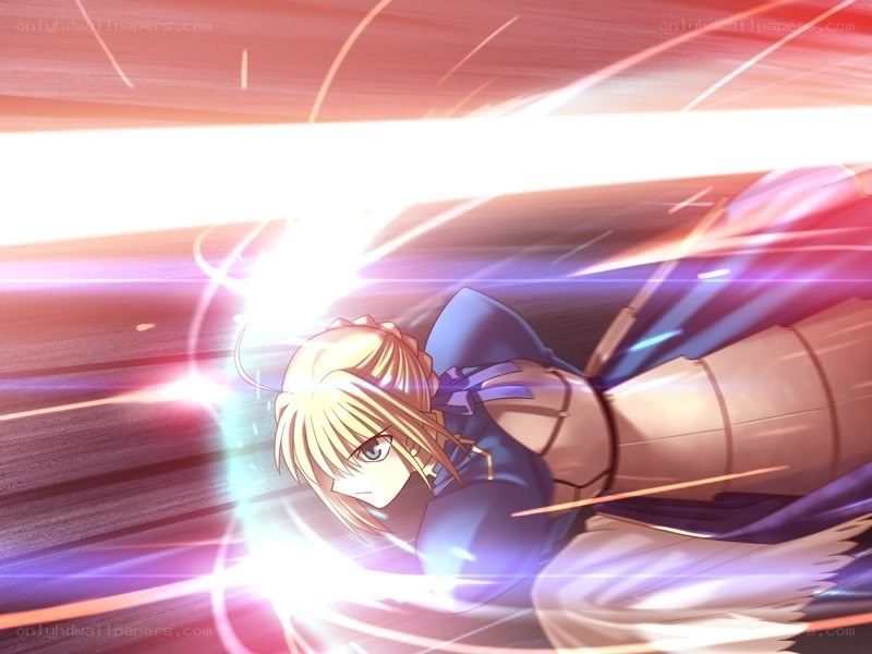 Saber in action