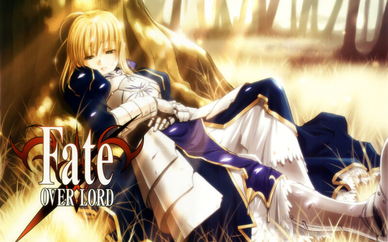 Saber in golden field