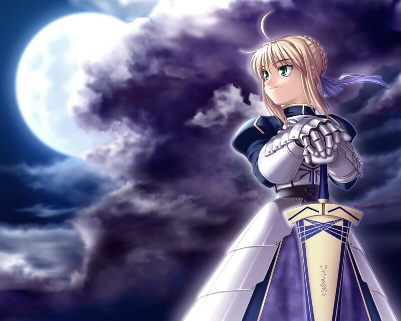 saber in moonlight