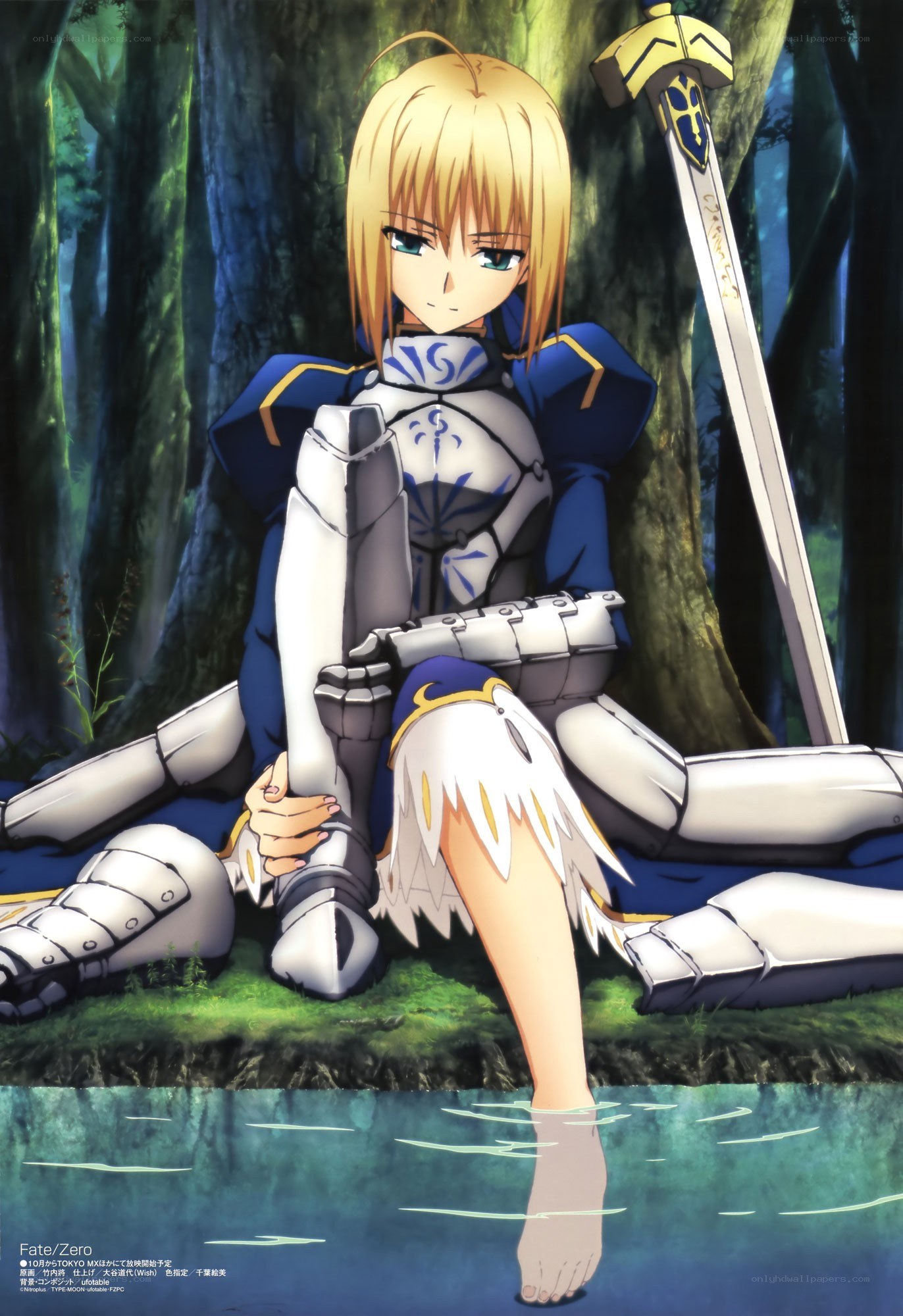 Saber in the forest