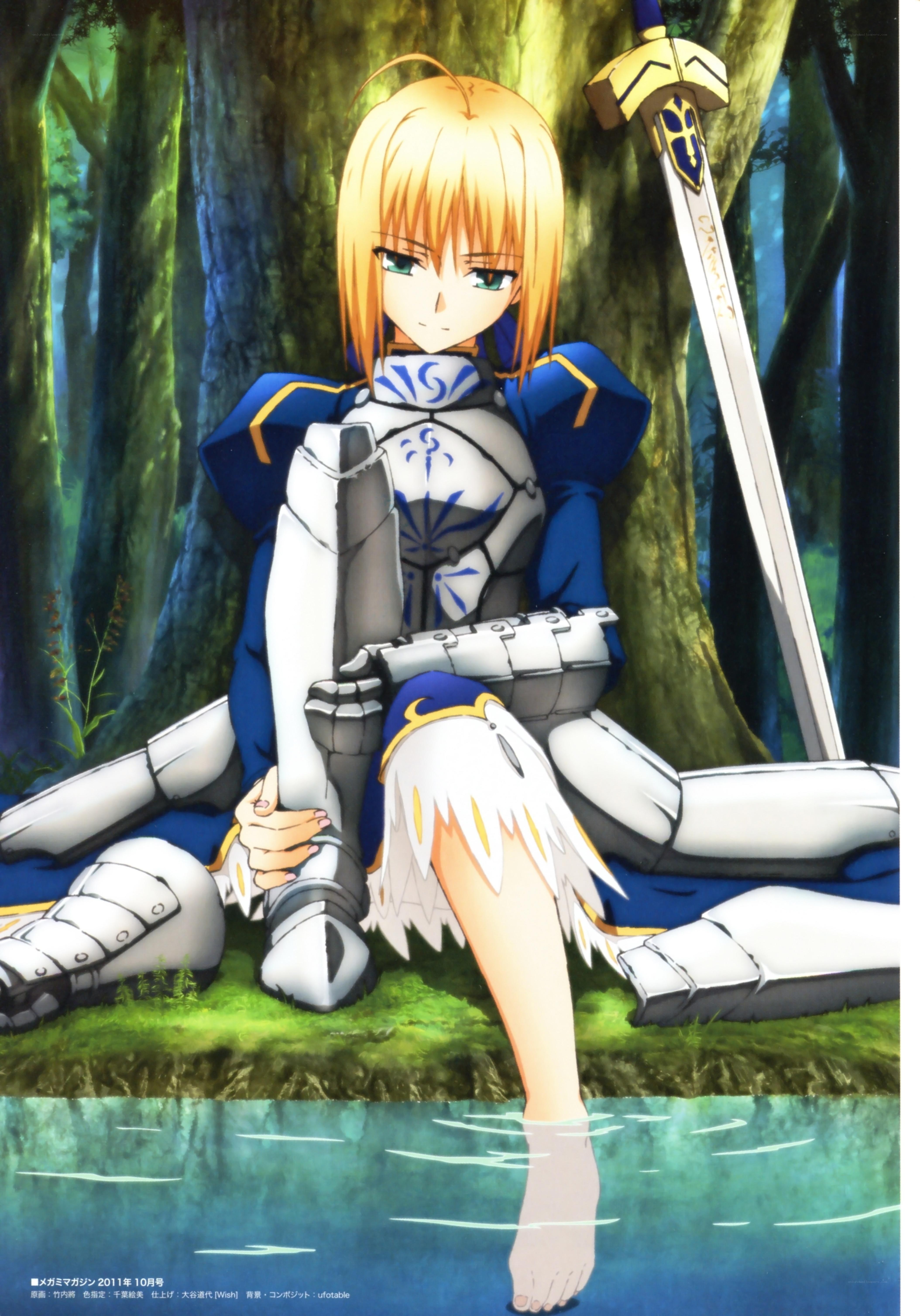 Saber in the forest