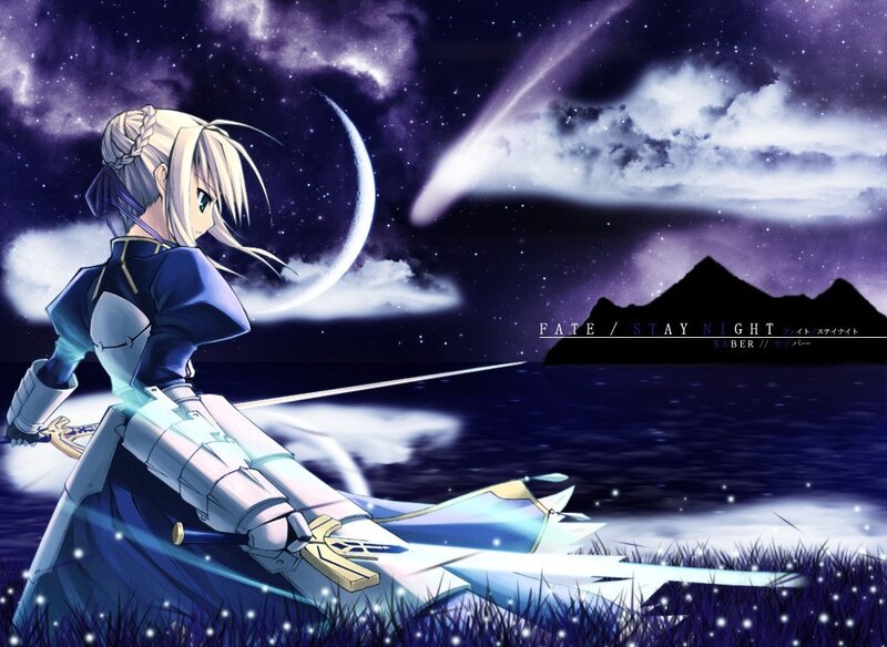 Saber in the night