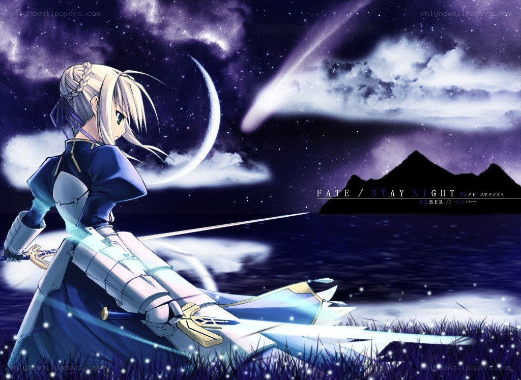 Saber in the night