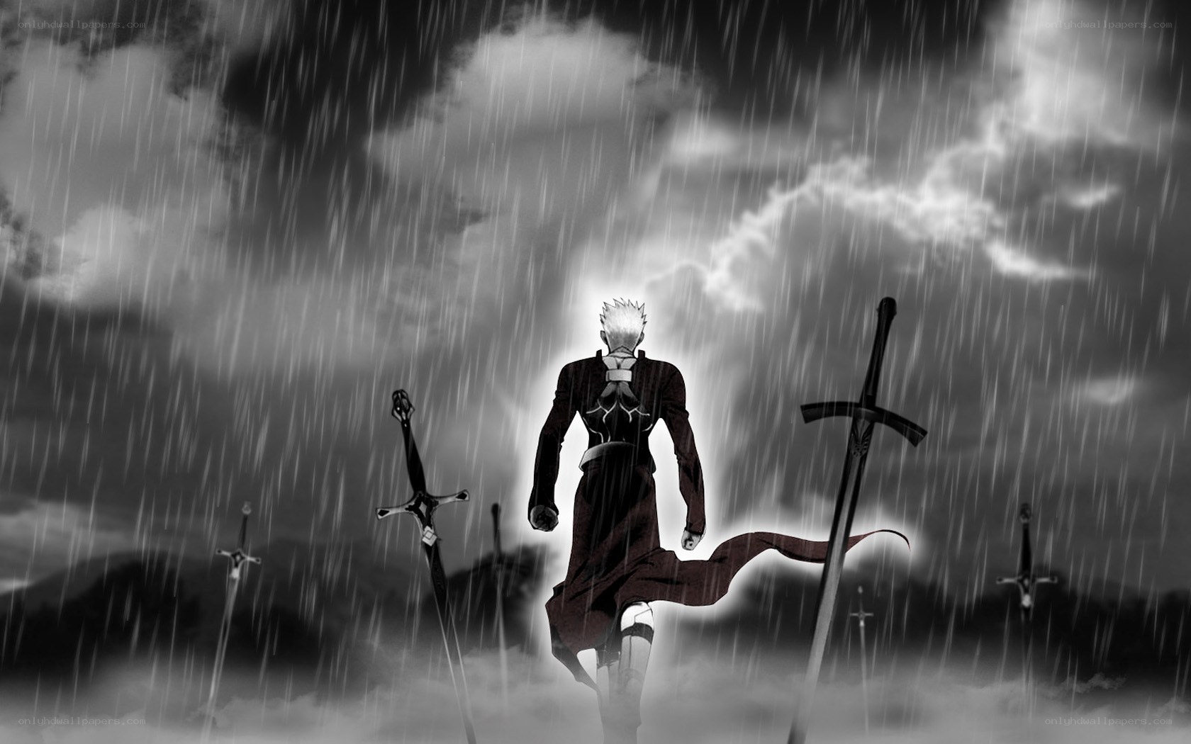 saber in the rain