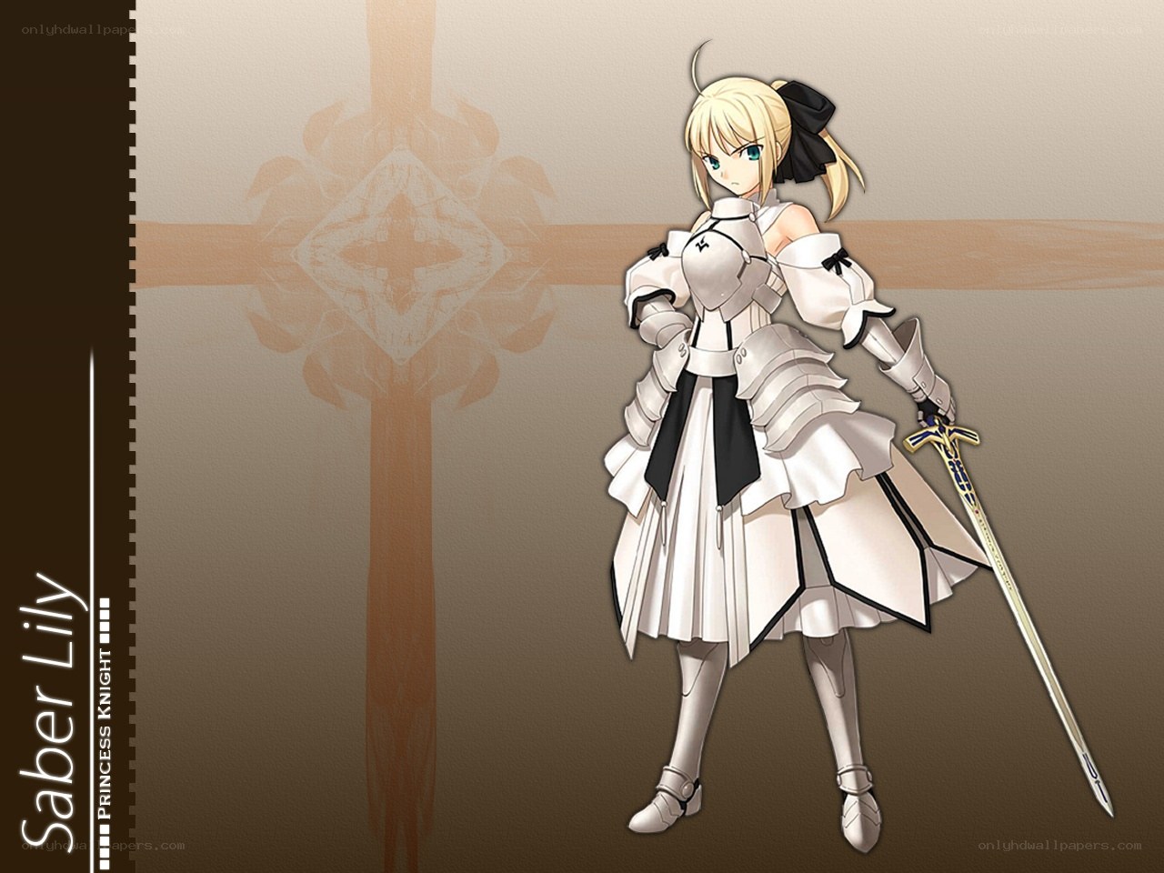 Saber Lily character art
