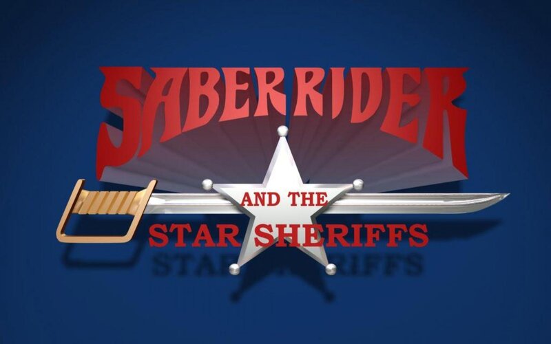 Saber Rider Logo — Blue