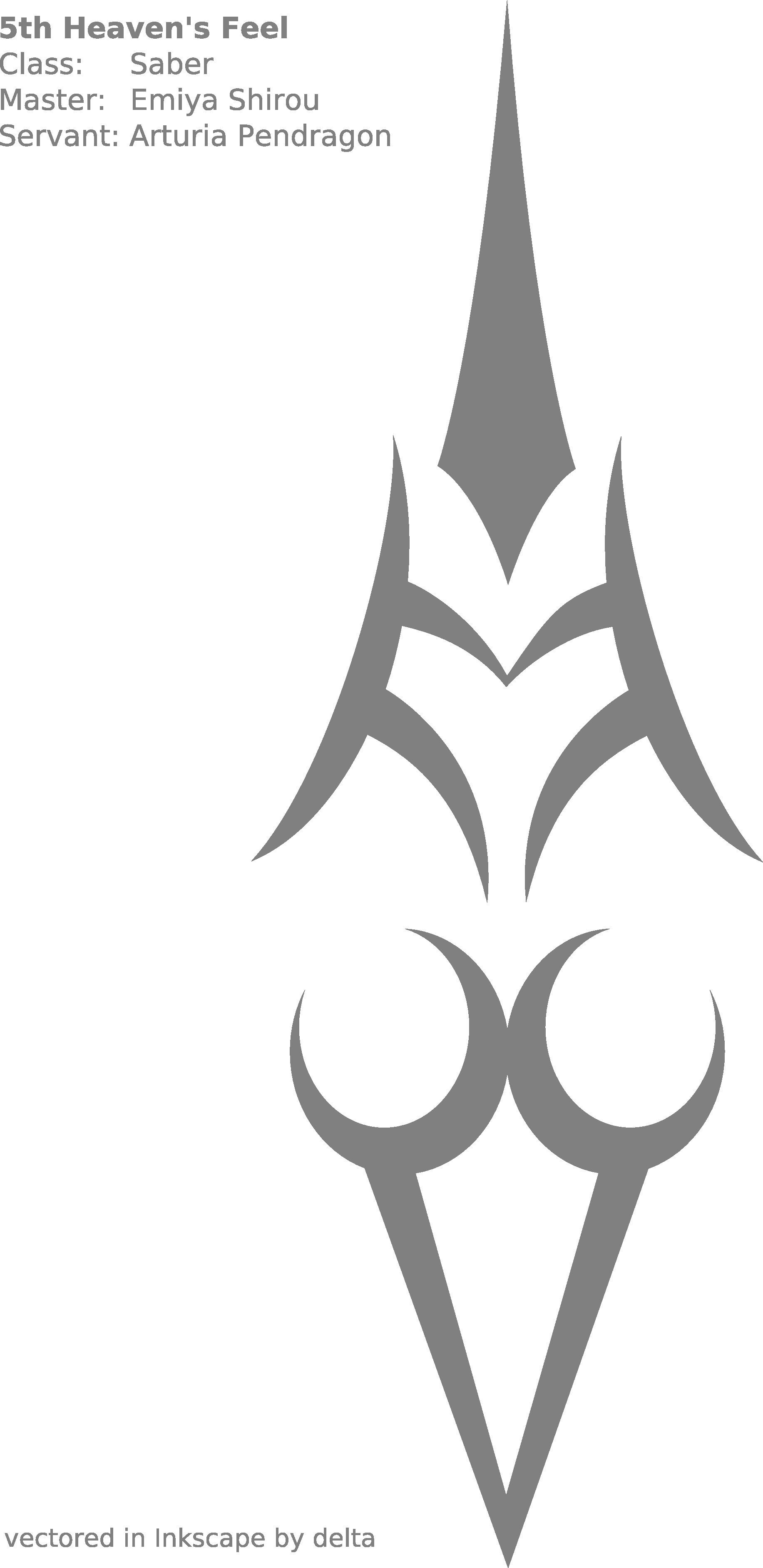 Saber's Crest from Fate