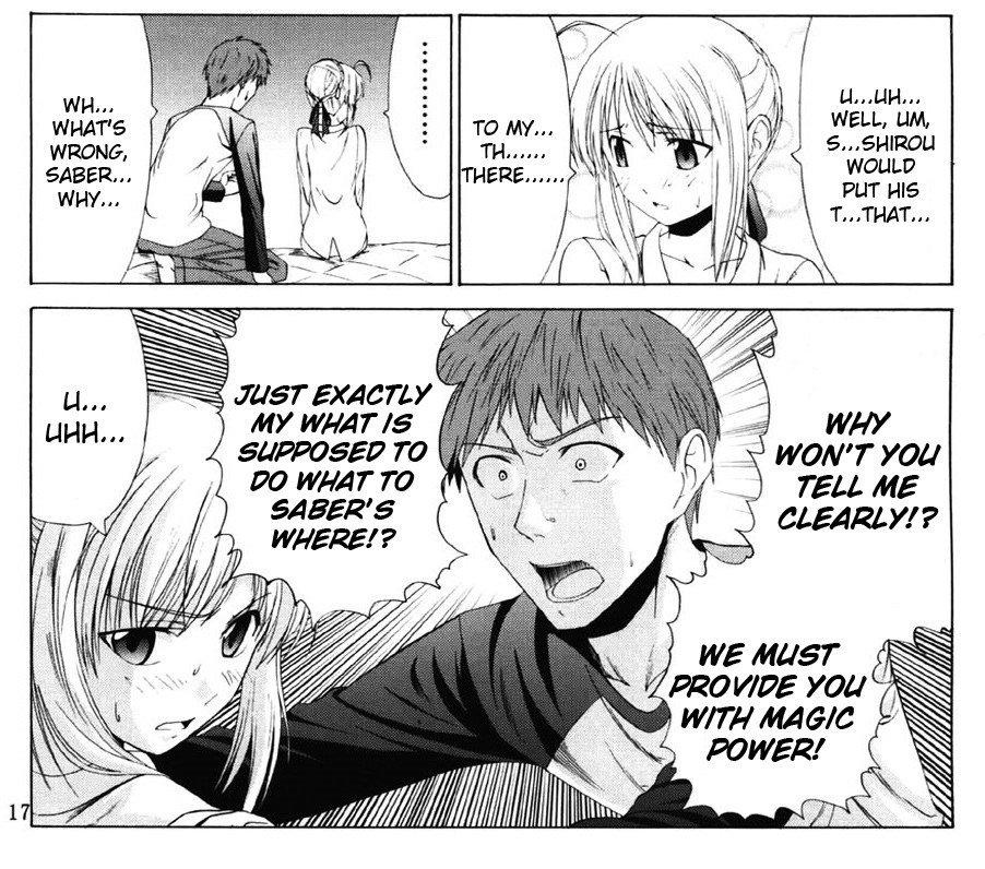 Saber's disappearance
