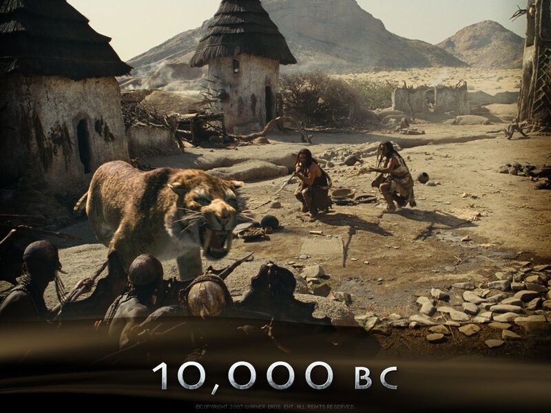 Saber-toothed Cat Attacking