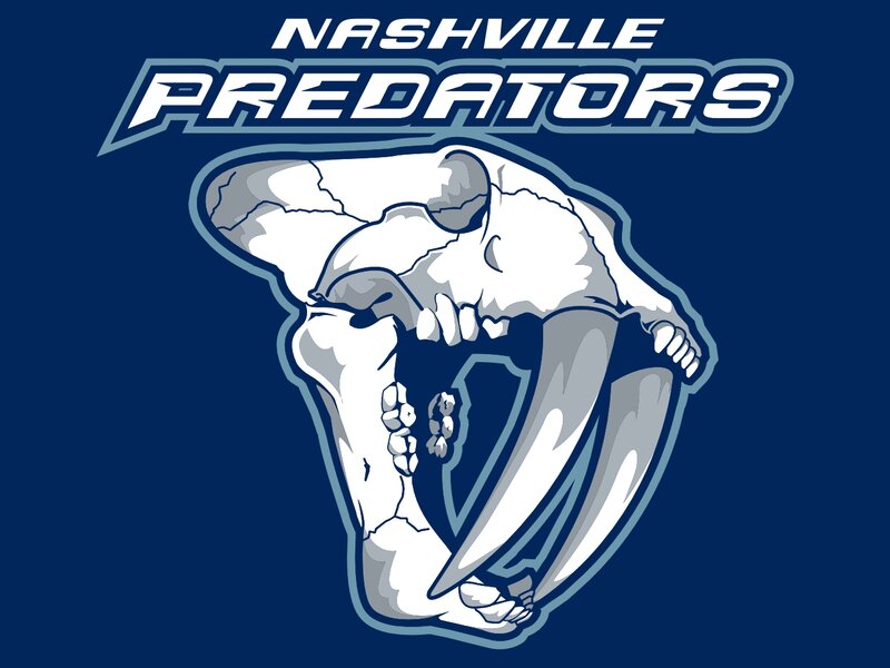Saber-toothed Cat Skull — Blue
