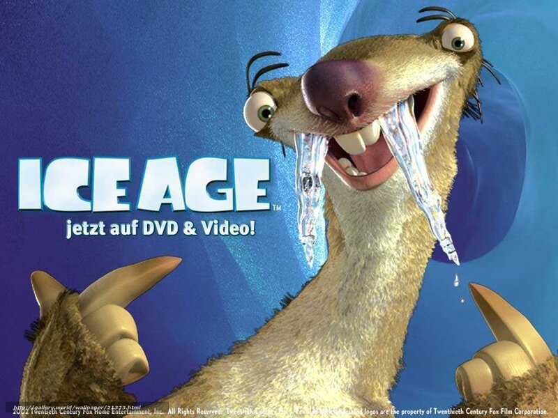 Saber-toothed Squirrel — Blue, Humorous
